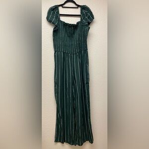 Abercrombie & Fitch Maxi Wide-Leg Jumpsuit